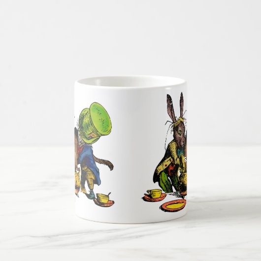 Wütendes Teaparty Kaffeetasse (Mittel)