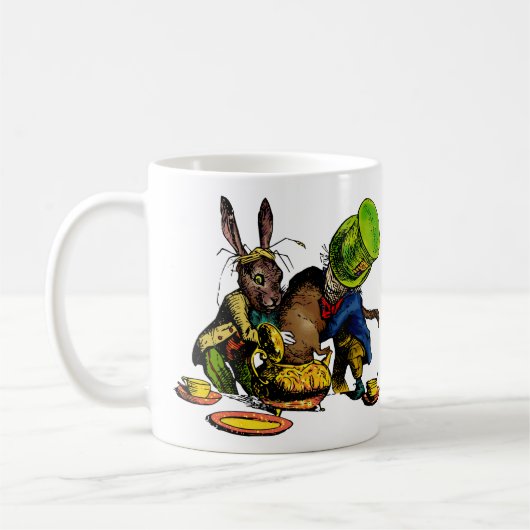 Wütendes Teaparty Kaffeetasse (Links)