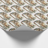 Wütendes Tee-Party Geschenkpapier (Ecke)