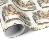 Wütendes Tee-Party Geschenkpapier (Rolleneckpunkt)