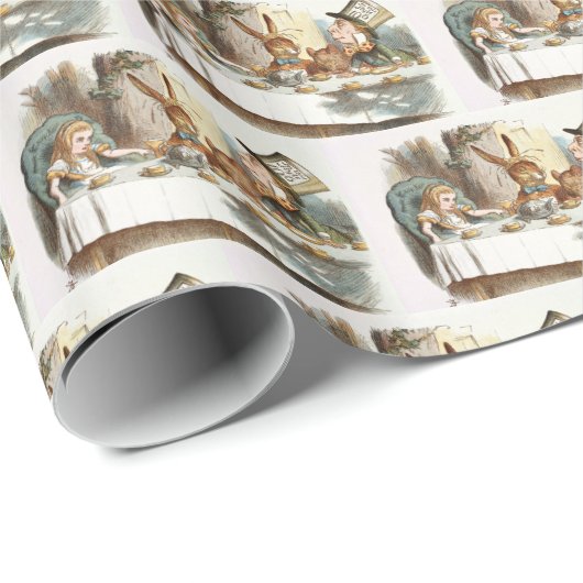 Wütendes Tee-Party Geschenkpapier (Rolleneckpunkt)