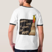 Wütendes Tiki T-Shirt (Schwarz voll)