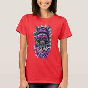 Wütendes Wildwolf-Grafik-T-Shirt – Stylisches gedr T-Shirt