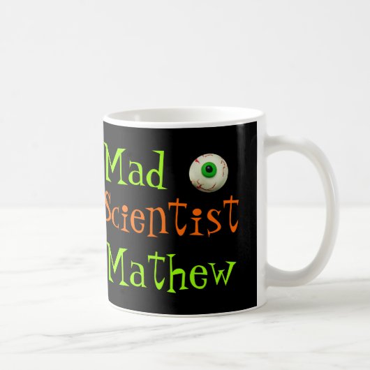 Wütendes Wissenschaftler-Party Kaffeetasse (Rechts)
