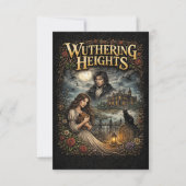 Wuthering Heights Dankeskarte (Vorderseite)
