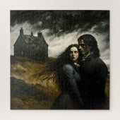Wuthering Heights, Emily Bronte Gothic Literatur Puzzle (Vertikal)