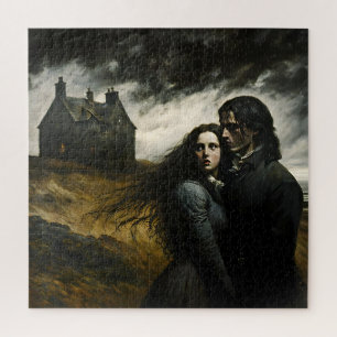 Wuthering Heights, Emily Bronte Gothic Literatur Puzzle