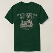 Wuthering Heights Heathcliff Buchhandlung Bronte S T-Shirt (Design vorne)