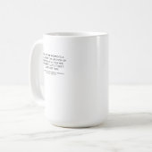 Wuthering Heights Heathcliff Zitat Tasse (Vorderseite Links)