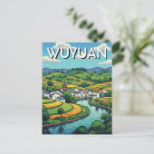 Wuyuan China Postkarte (Stehend Vorderseite)