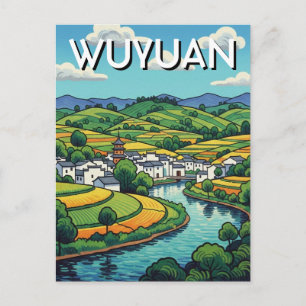 Wuyuan China Postkarte