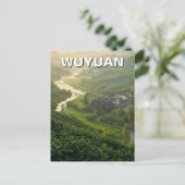 Wuyuan Jiangxi China Travel Postkarte (Stehend Vorderseite)