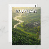 Wuyuan Jiangxi China Travel Postkarte (Vorne/Hinten)