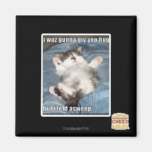 Wuz I gunna giv yoo Umarmung Magnet