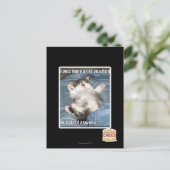 Wuz I gunna giv yoo Umarmung Postkarte (Stehend Vorderseite)