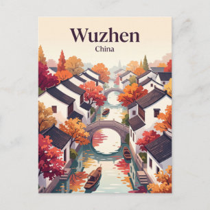 Wuzhen Alte Stadt China Postkarte