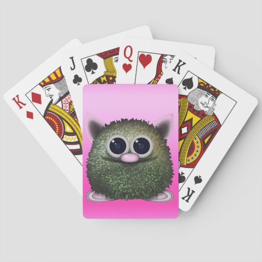 Wuzzy Hintern Funny Children's Playing Card Deck Spielkarten (Rückseite)