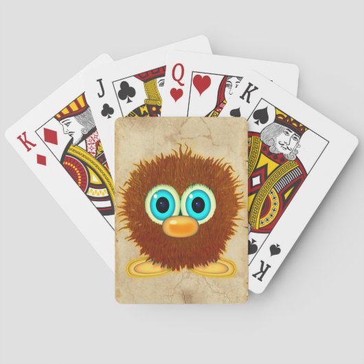 Wuzzy Hintern Funny Children's Playing Card Deck Spielkarten (Rückseite)