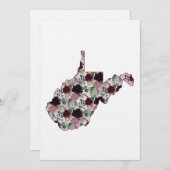 WV-Hochzeitstil Einladung (Vorne/Hinten)