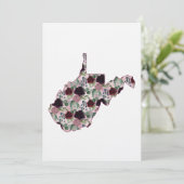 WV-Hochzeitstil Einladung (Stehend Vorderseite)