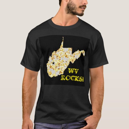 WV ROCKS T-Shirt (Vorderseite)