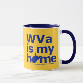 WVa ist mein Zuhause Tasse