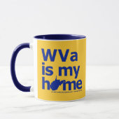 WVa ist mein Zuhause Tasse (Links)