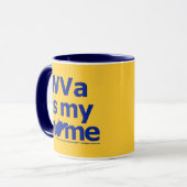 WVa ist mein Zuhause Tasse (Vorderseite Links)