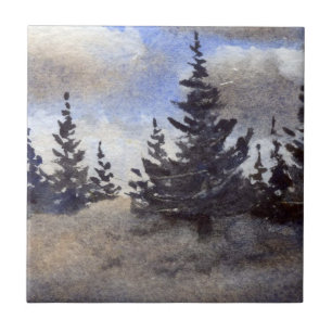 WVA RT 55 Hochland Landschaftlich Highway Pines un Fliese