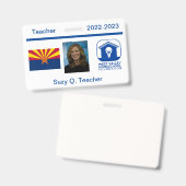 WVHF-Lehrer-ID-Abzeichen Ausweis (Front & Back)