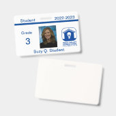 WVHF Student ID Abzeichen Ausweis (Front & Back)