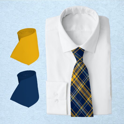 WVU Gold Krawatte