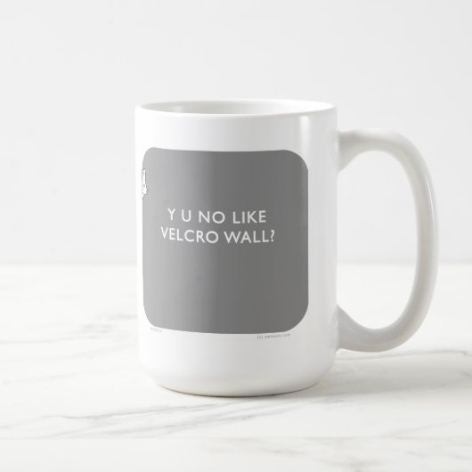 WW033 "Badass Häschen" waitwot "Flauschwand " Kaffeetasse (Rechts)