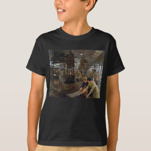 WW1 1918 Frauen bei der Arbeit in einer Munitionsf T-Shirt