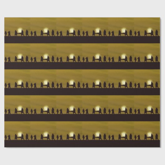 WW1 Briten Helder Geschenkpapier (Flach)