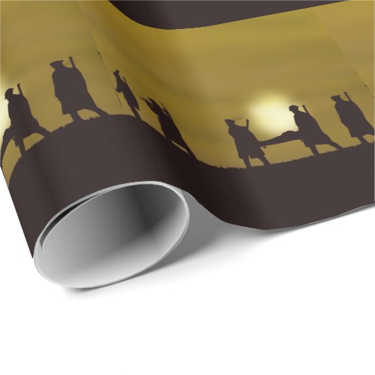 WW1 Briten Helder Geschenkpapier (Rolleneckpunkt)