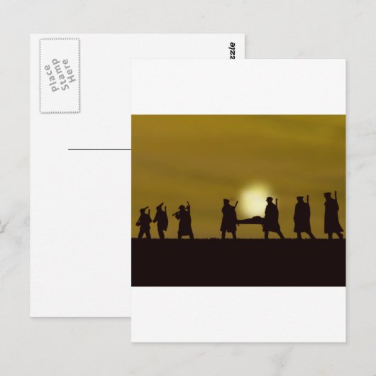 WW1 Britische Helden Postkarte (Vorne/Hinten)