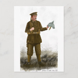 WW1 Britische Postkarte "Tommy"