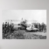 WW1 German Fighter Flugzeug, 1910er Poster (Vorne)