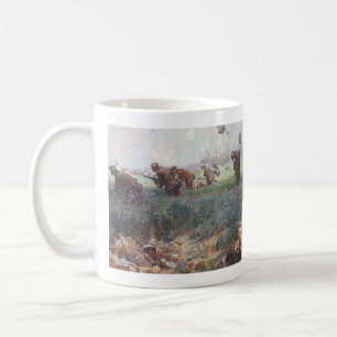 WW1 Infanterie-Bajonettgebühr Kaffeetasse