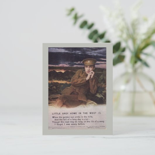 WW1-Lied Postkarte (Stehend Vorderseite)