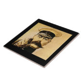 WW1 Lord Kitchener Keramik Feature Tile. Fliese (Seite)