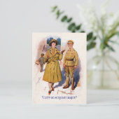 WW1 "Machen Sie weiter" Postkarte (Stehend Vorderseite)