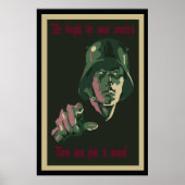 WW1 Poster (Vorne)
