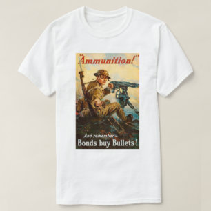WW1-Propagandaposter "Munition" T-Shirt