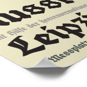 WW1: Propagandaposter Poster (Ecke)