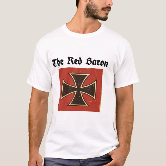 WW1 Red Baron Fighter Ace tee (Vorderseite)