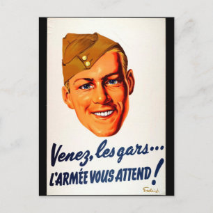 WW1-Sammelkarten 1914 Kanada Propaganda Postkarte