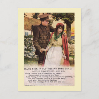 WW1 Songcard Postkarte