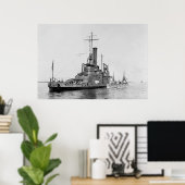 WW1 Submarine Ausschreibung, 1916 Poster (Heimbüro)